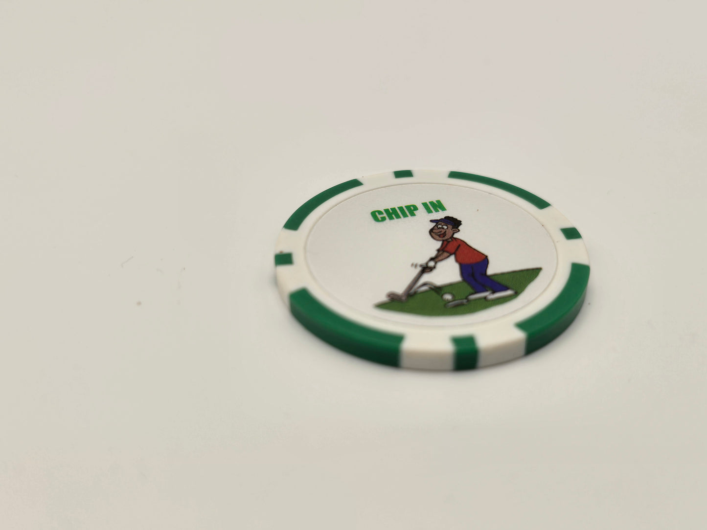 Poker chip golf marker (MOQ 100)