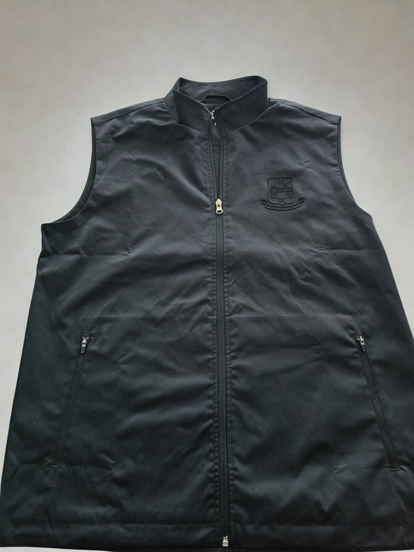 Rubber Logo Gilet - MOQ 50 (St Annes GC example)