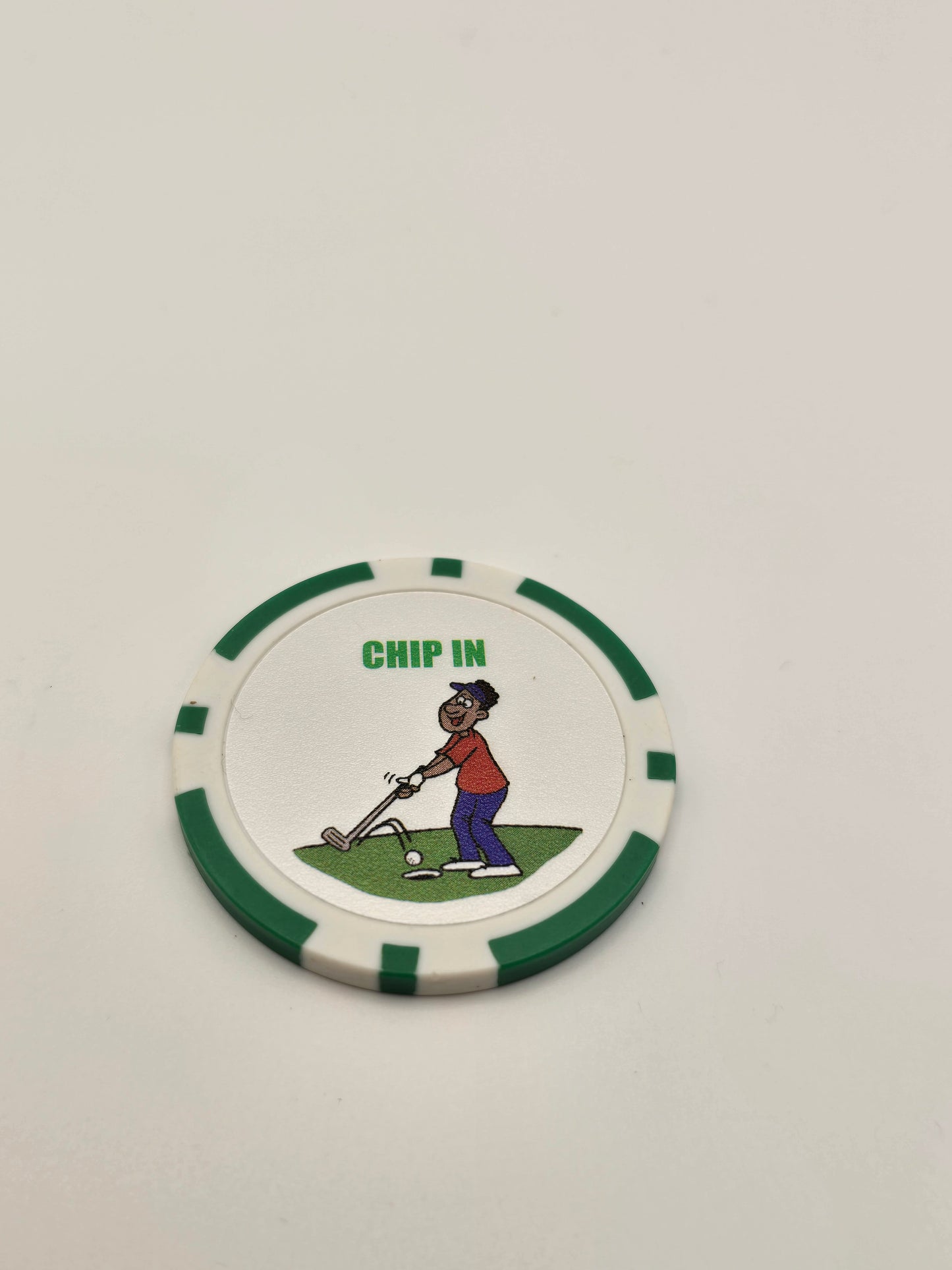 Poker chip golf marker (MOQ 100)