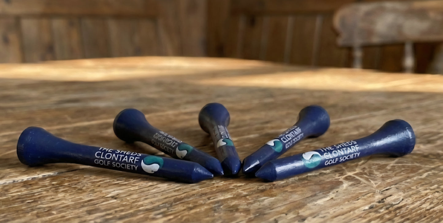 The Sheds Golf Tees (only come in 10,000)